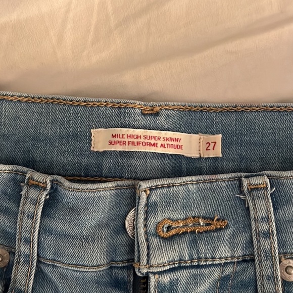 LEVI - mile high skinny jeans - Picture 3 of 3